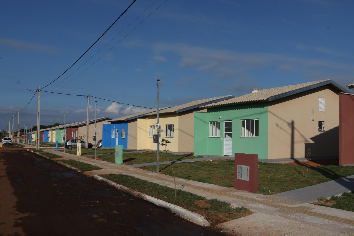 Ao todo, 645 casas gratuitas serão entregues em Goiás (Foto: Agehab)