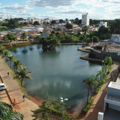 Laguinho do Vovô, em Formosa, Goiás (Foto: Prefeitura de Formosa/Reprodução)