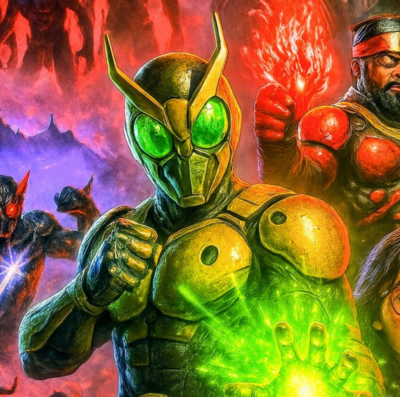 Insector Sun é o primeiro herói tokusatsu brasileiro (Foto: Chris Lee)