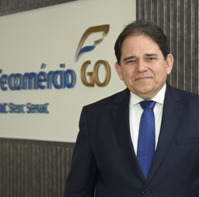 Marcelo Baiocchi, presidente da Fecomércio Goiás e vice-presidente da CNC. Semana S do Comércio (Foto: divulgação)