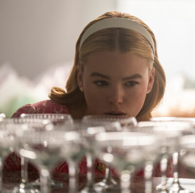 Milly Alcock como Simone DeWitt em "Sereias" (Foto: Divulgação)
