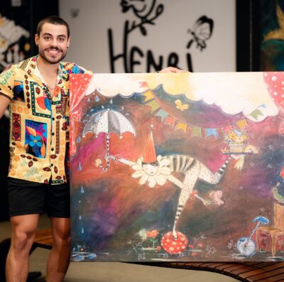 'Entre a água e o passarinho', de Henrí de Moura (Foto: JV Retratos )