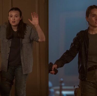 "Ellie" e "Abby" em cena do último episódio da 2ª temporada de "The Last of Us" (Foto: Divulgação)
