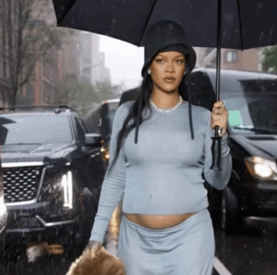 Rihanna exibiu barriguinha de grávida antes do Met de Gala 2025 ( Foto: reprodução / Instagram)
