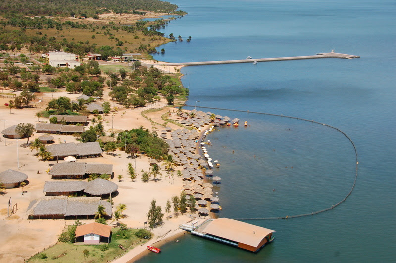 Praia do Prata, no Tocantins (Foto: Fernando Alves)