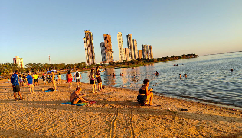 Praia da Graciosa, no Tocantins (Foto: Luiz Henrique)