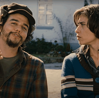 Wagner Moura e Fernanda Torres em 'Saneamento Básico, O Filme' (Foto: Sessão Vitrine Petrobrás/Reprodução)