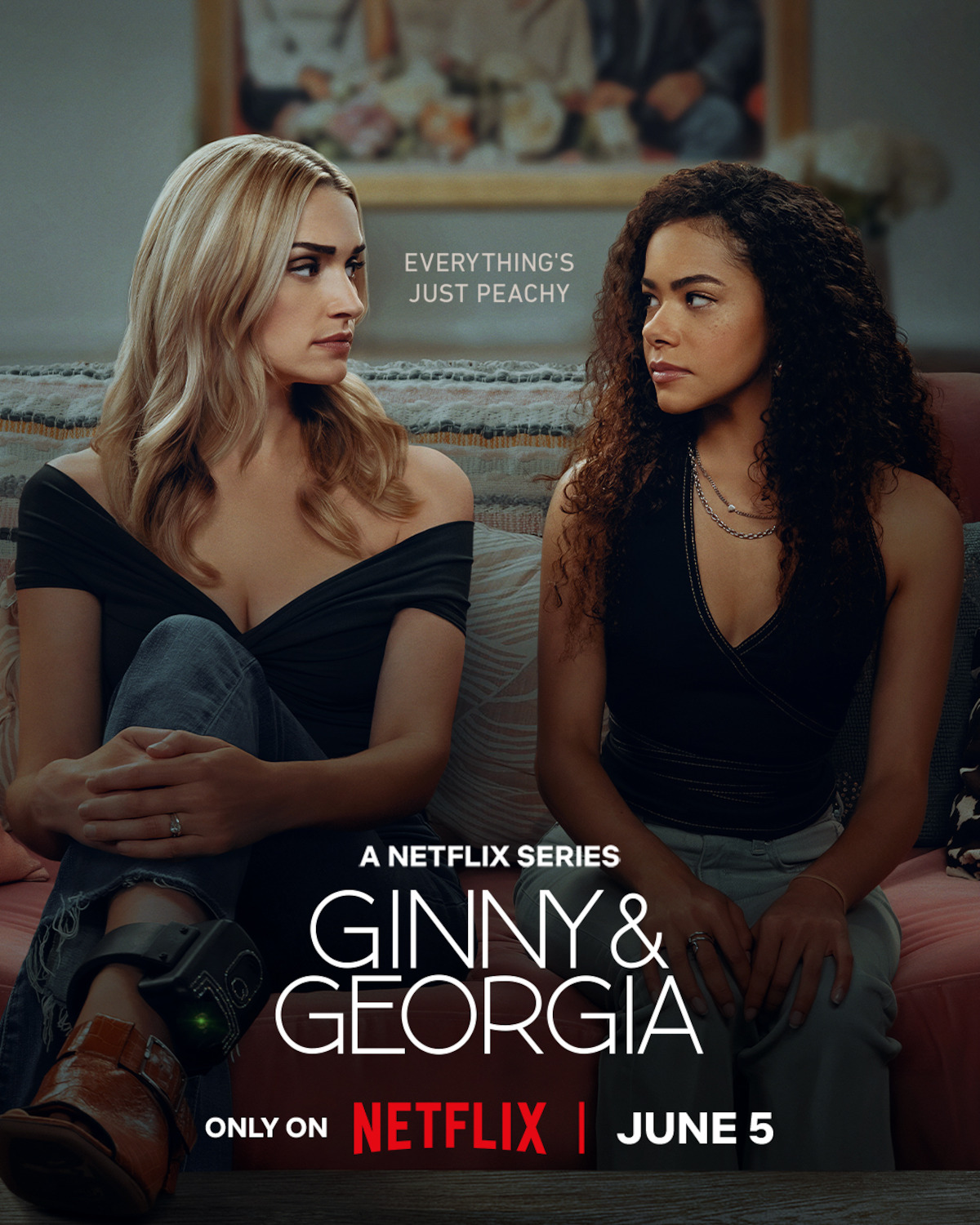 Pôster promocional de Ginny e Georgia (Foto: Divulgação)