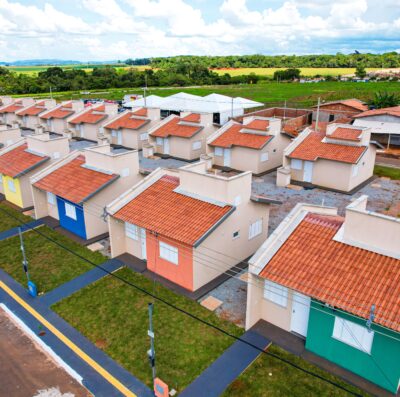 Casas populares serão entregues em Goiânia de forma gratuita (Foto: Agehab)