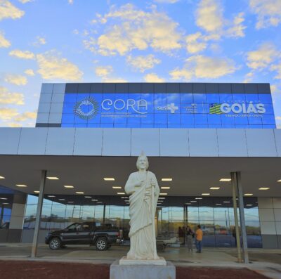 Hospital Cora, em Goiânia (Foto: André Saddi e Rômulo Carvalho)