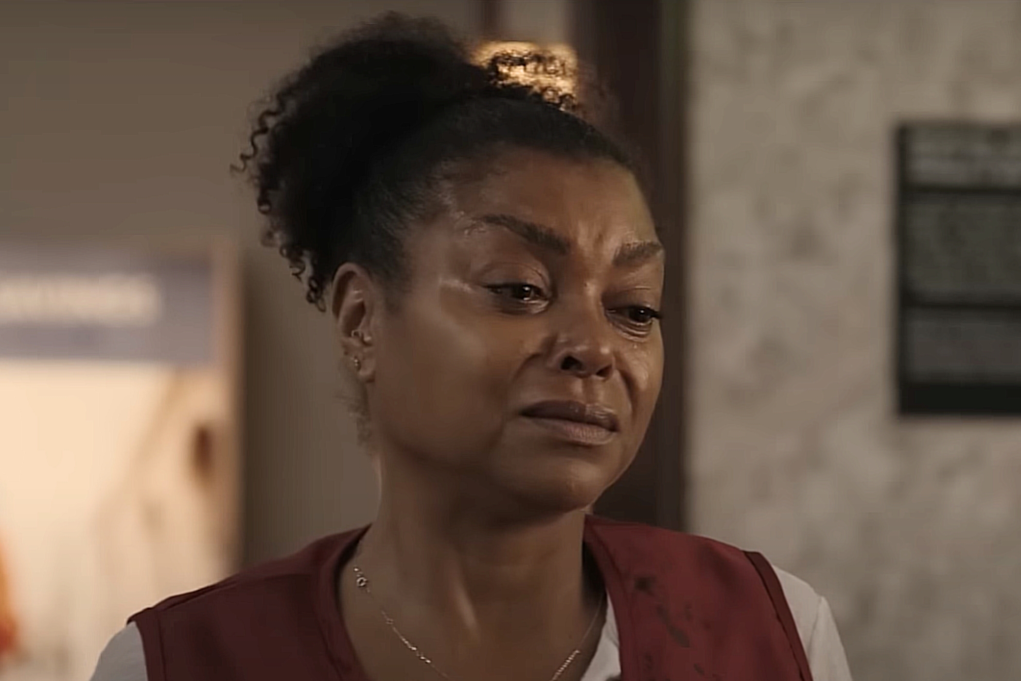 Taraji P. Henson em cena de "Até a Última Gota" (Foto: Reprodução)
