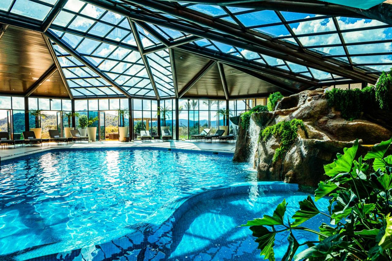 Área de piscinas do Bendito Cacao Resort & Spa (Foto: Divulgação)