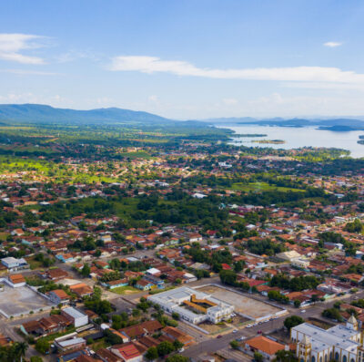 A cidade de Minaçu fica localizada no extremo norte de Goiás (Foto: Reprodução)